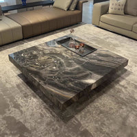 Coffee table marble square