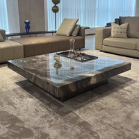 Coffee table marble square