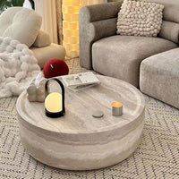 Milano Tea Table Cave Stone
