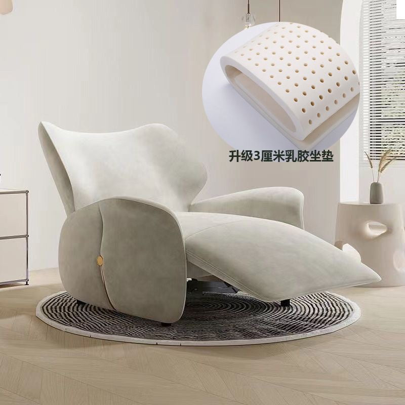 Velvet electric sofa, single seat, one mino