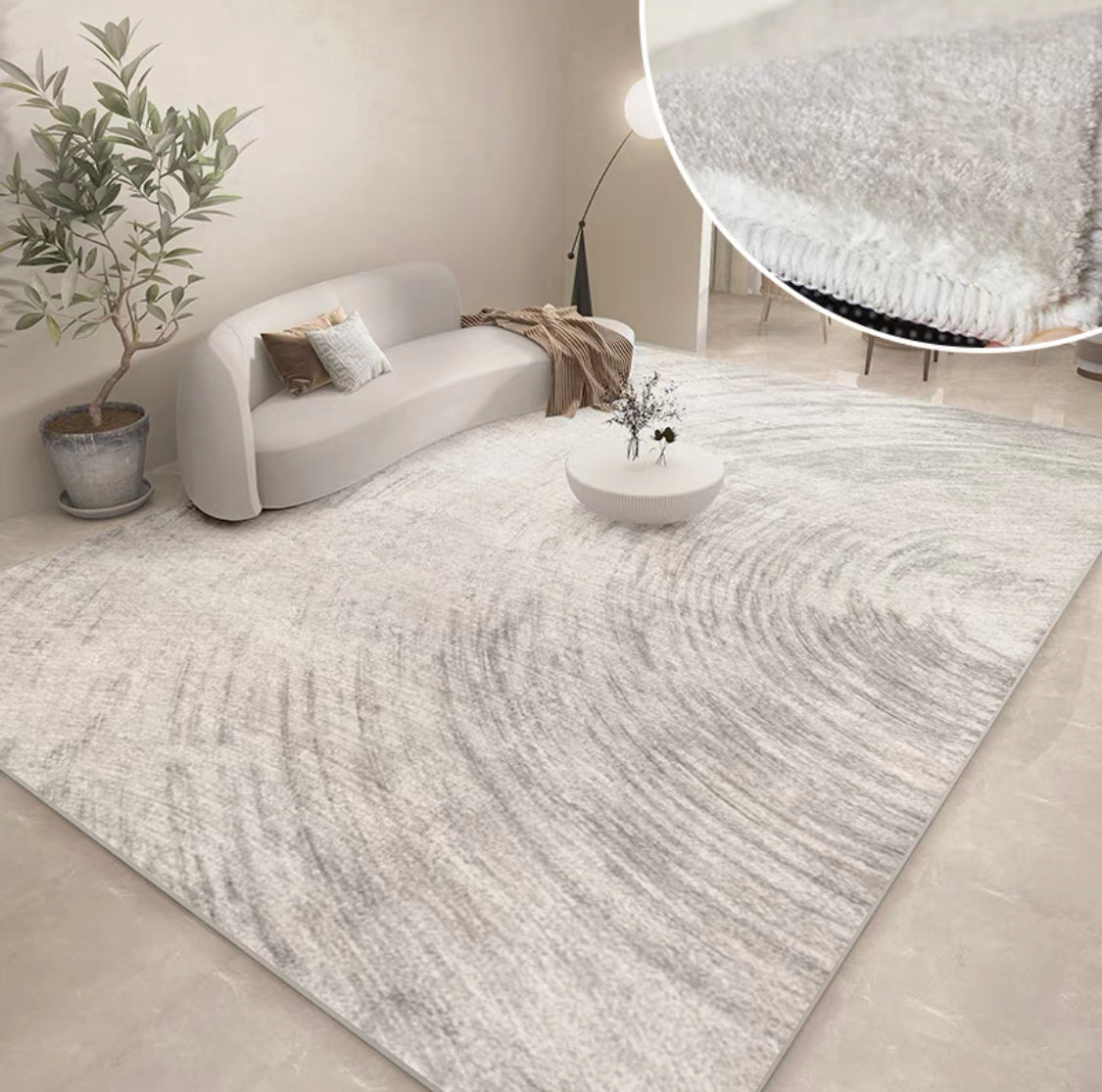 Nature Collection Faux Cashmere Mat