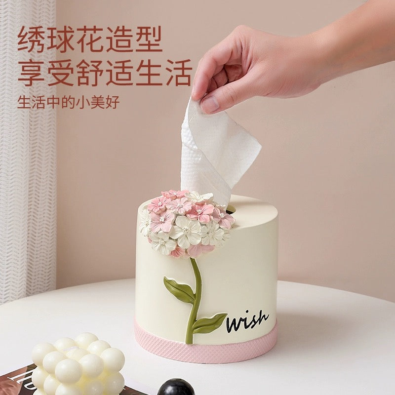 Flower Tissue Box