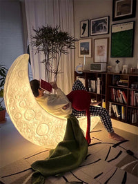 Crescent Moon Lamp Chair