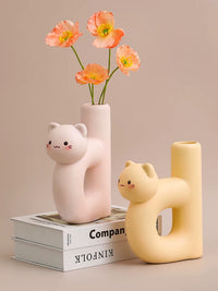 Kitty Cat Vase