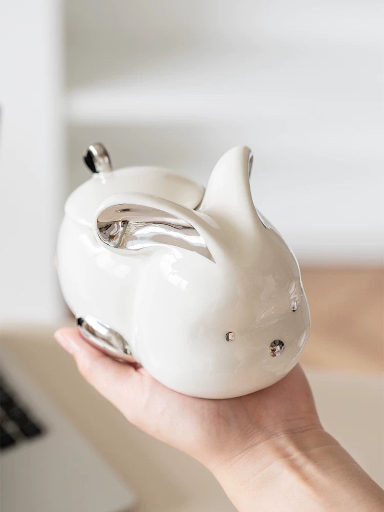 Bunny Charm Ceramic Ashtray