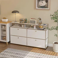 Modern Modular Steel Storage Cabinet