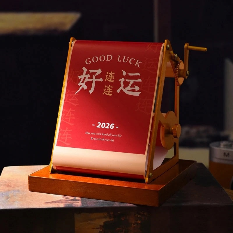 Mechanical Flip Desk Calendar