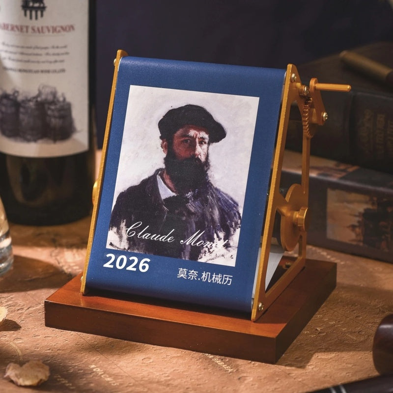 Mechanical Flip Desk Calendar