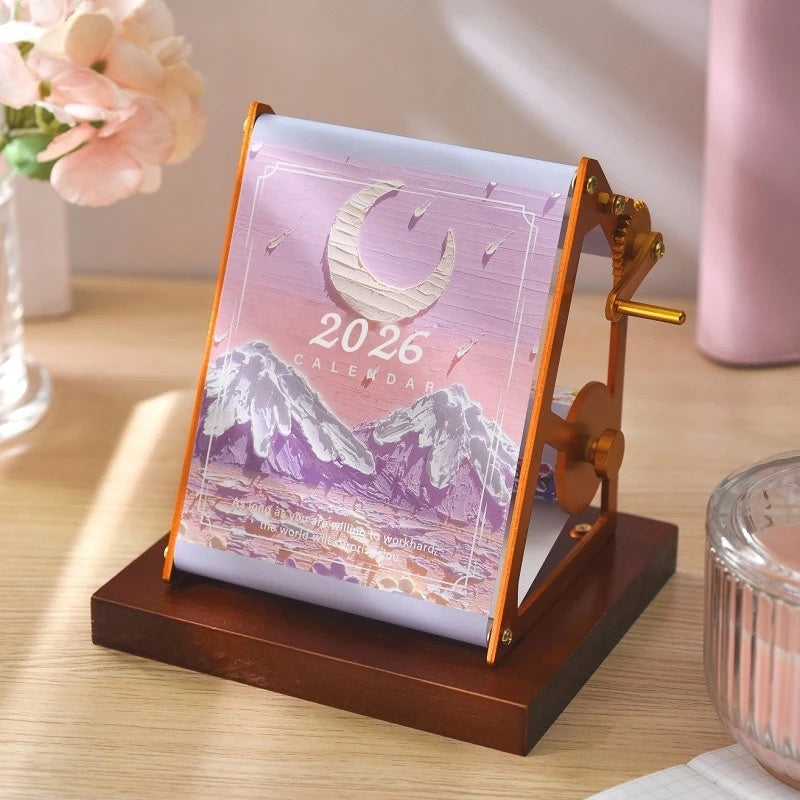 Mechanical Flip Desk Calendar