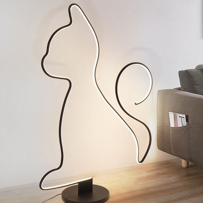 Whisker Glow Cat Floor Lamp