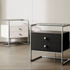 ForgeEdge Steel Nightstand