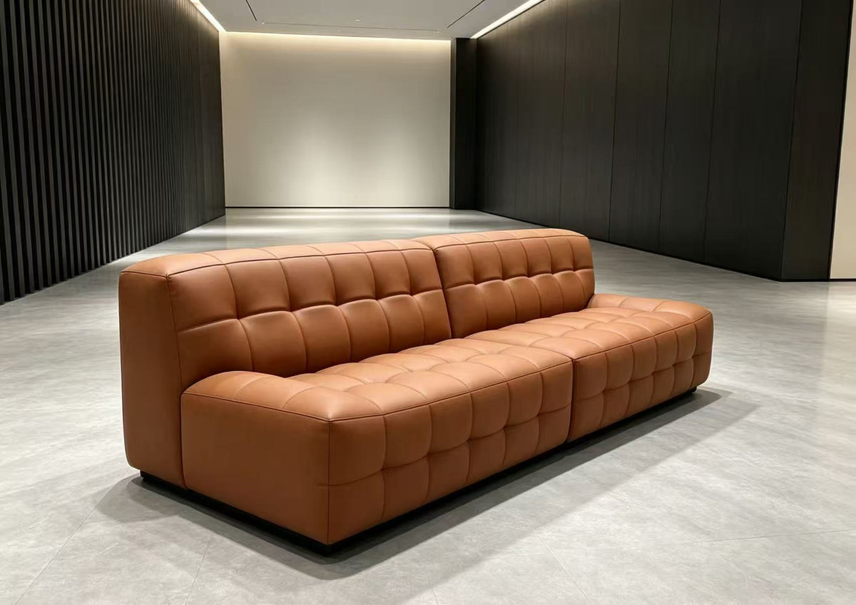 Urban Loft Channel-Tufted Sofa