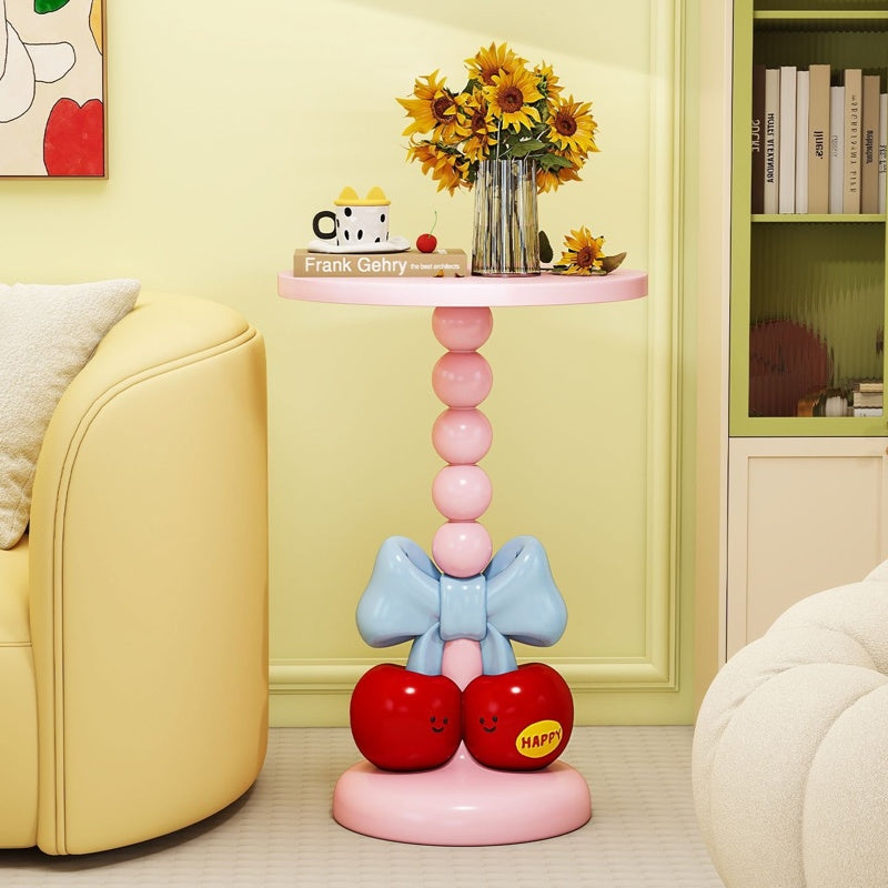 Cherry Pop Accent Side Table