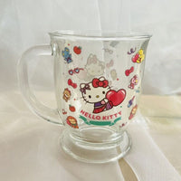 Sweet Charm Clear Glass Mug