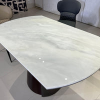 Aurelia Round Stone Dining Table#H2599