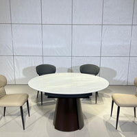 Aurelia Round Stone Dining Table#H2599