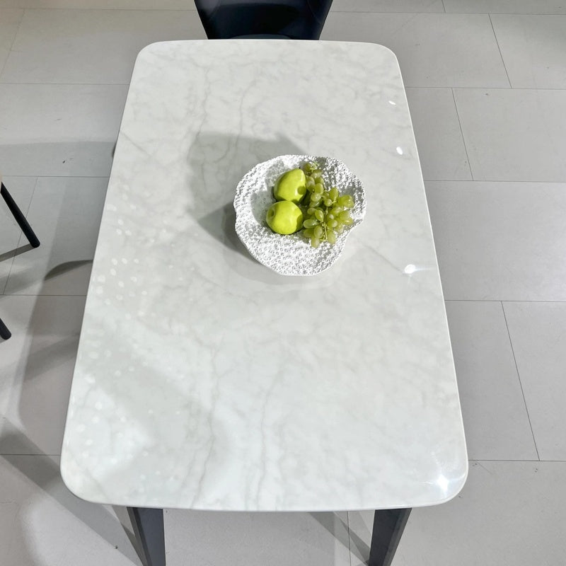 Linea Stone Rectangular Dining Table#H612