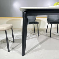 Linea Stone Rectangular Dining Table#H612